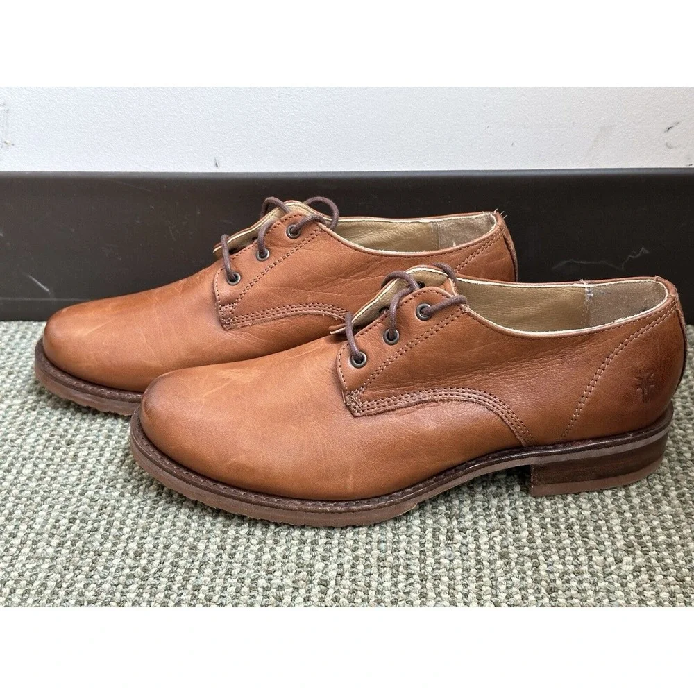 Frye, Carter Oxford‎ Shoes, Brown, Men's Size 9B